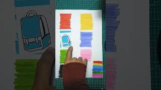 sebutkan warna tas favorit kamu #shortsvideo#art#colors #warna