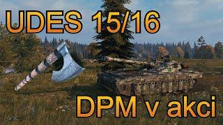 World of Tanks - UDES 15/16 - DPM v akci