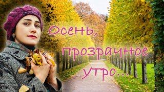 Осень, прозрачное утро... - поёт Юлия Боборень ( виды пригородов Санкт-Петербурга )