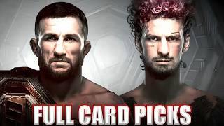 UFC 316: Predictions and Breakdown & All Bets | Merab Dvalishvili vs Sean O'Malley 2