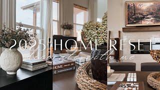 2025 Home Reset | Decorate with me our brand new home | Main Living Room