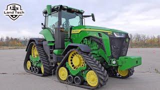 Новый гусеничный трактор John Deere 8RX - уникальная машина в своем роде теперь и в России!