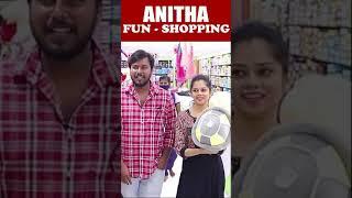 #Shorts | #Anithasampath shopping at Velavan stores | Kalakkal Cinema Videos