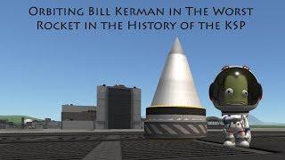 Orbiting Bill Kerman with a 874 kg rocket - Kerbal Space Program