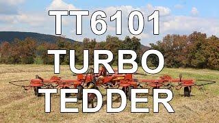 Pequea TT6101 6 rotor carted tedder features