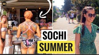 SOCHI RUSSIA | You DON’T SEE ON TV | The Warm City on the South #4kwalk