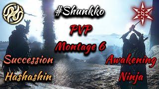 Shunkko | AWAKENIN NINJA & SUCCESSION HASHASHIN PVP MONTAGE! | Black Desert Online | Ep6