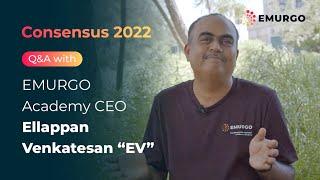 Meet the Team | Q & A with EMURGO Academy CEO, Ellapan "EV", at Consensus 2022