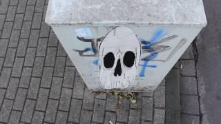 ANAMORPHIC SKULL || Stencil