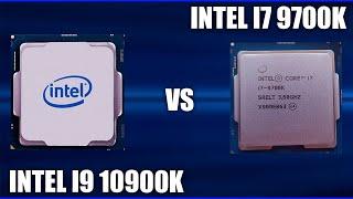 Процессор Intel I9 10900K vs Intel I7 9700K. Сравнение + тесты в играх!