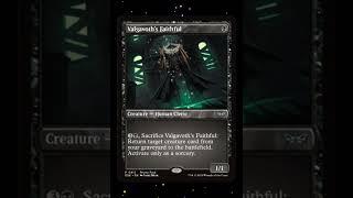 MTG Duskmourn Card Preview - Valgavoth's Faithful #MTGShorts