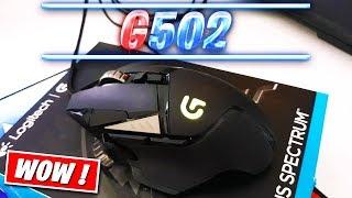 UNBOXING + TEST, DE LA LOGITECH G502 ! (proteus spectrum)