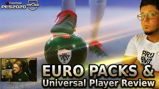 PES 2020 myClub EURO 2020 Featured player Review and packs