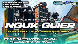 TRAP BASS NGUK GLERDJ SKYFALL STYLE IN THE END VIRAL BASS  HOREG MIDDLE NROTOK NULUP | DJ CEK SOUND