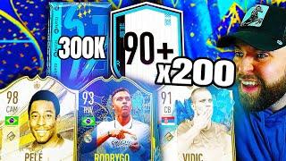 200x 90+ PRIME, TOTY, OR FUT BIRTHDAY ICON PACKS IN ONE VIDEO!