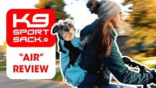 Full K9 Sport Sack Air Review (awesome dog backpack!)