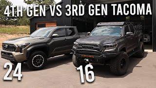 Tacomas - Owner Compares His 3rd Gen and 4th Gen (2016 Comparison vs 2024 Toyota Tacoma Review)