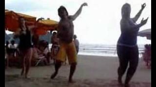 CON CHECHU Y MAGUI EN BRASIL.MANU FILMANDO