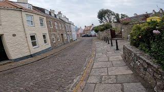 4K walk around Alderney Island In Guernsey 