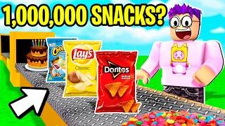 Can We Build A $1,000,000 ROBLOX SNACK FACTORY TYCOON!? (SECRETS REVEALED)