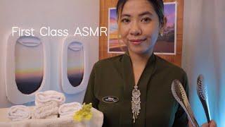 [ASMR] First Class Flight Attendant Sleep Care Service ️ (Layered Sounds) | ASMR Indonesia