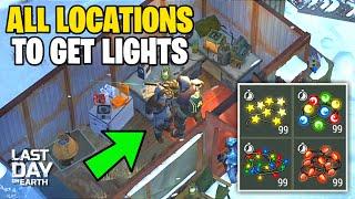 ALL LOCATIONS TO GET COLORFUL LIGHT! Winter of Despair Event - Last Day on Earth: Survival