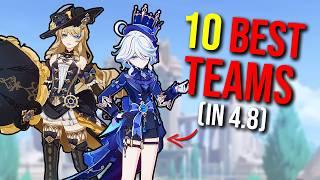 10 BEST TEAMS to use in Genshin Impact (4.8 Updated) before Natlan!! | Genshin Impact