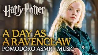 Study Session: RAVENCLAW ROUTINE  Harry Potter Pomodoro Timer Hogwarts ASMR Sounds