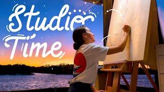 ART VLOGMy Workflow as a Full-Time Artist + New Painting Reveal