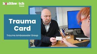 Healthwatch Essex Trauma Card
