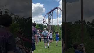 Diamondback At kings island #kingsisland #thecoasterrides #crazycoasters #ride