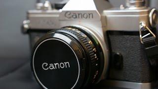 HOW TO LOAD AND REMOVE FILM FROM CANON FTB