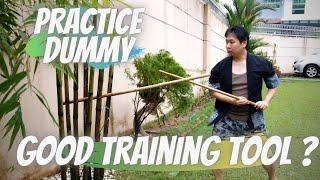 Bokken practice on DIY training dummy : Does it work? : Namazu Ryu Saiken Archive