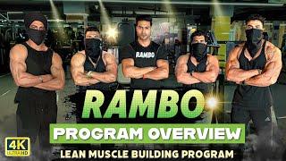 Program Overview (RAMBO) - Lean Muscle Building Program by Guru Mann