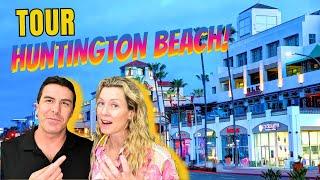 DRIVING TOUR of Huntington Beach California (a “Unicorn City” in Orange County California)