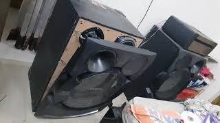 Dismantling sony shake x7d speakers