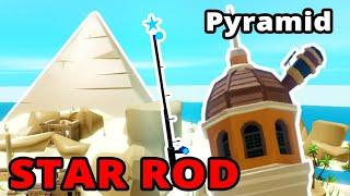 HOW TO COMPLETE THE PYRAMID AND GET THE STAR ROD! [Fishing Simulator - Roblox]