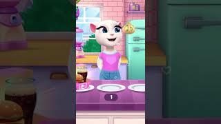 Никогда НЕ ДАВАЙ ГОВОРЯЩЕЙ АНДЖЕЛЕ ОТРАВЛЕННЫЙ ПЕЛЬМЕНЬ! - Talking Angela #shorts