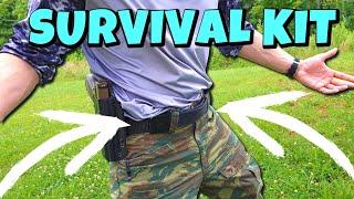 Survival Gear Hidden in Plain Sight! JT Survival Belt Kit