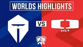 TES vs DK Highlights ALL GAMES | Worlds Swiss Stage 2024 | TOP Esports vs Dplus KIA