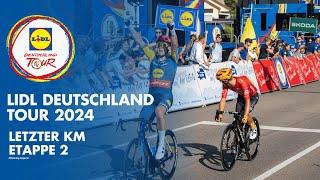 Lidl Deutschland Tour 2024 - Letzter Kilometer Etappe 2