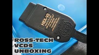 Ross-Tech VCDS 2022 HEX2 OBD2 Software and Cable Unboxing