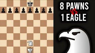 Can 1 Eagle defeats 8 pawns ? ║ FAIRY CHESS Part 1