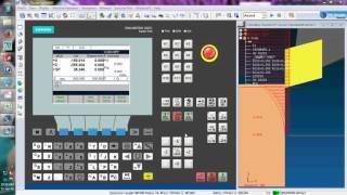 CNC Simulator Sinumerik 802se Lathe Turning - Basic