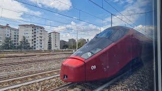 WINDOW RIDE DA MILANO CENTRALE A MONZA ETR526 005 + 011 TRENORD + riprese esterne