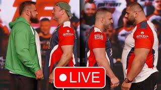 LEVAN SAGINASHVILI VS ERMES GASPARINI | DEVON LARRATT VS ALEX KURDECHA