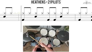 How to Play    Heathens   TwentyOne Pilots