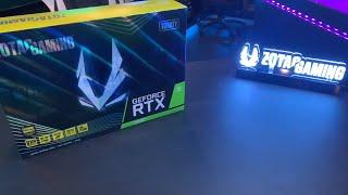 ZOTAC GAMING GeForce RTX 3080 Trinity - Quick Unboxing