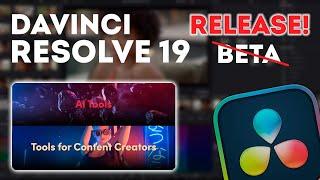 DaVinci Resolve 19. Релиз!