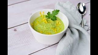 Крем суп из авокадо / Cream of avocado soup